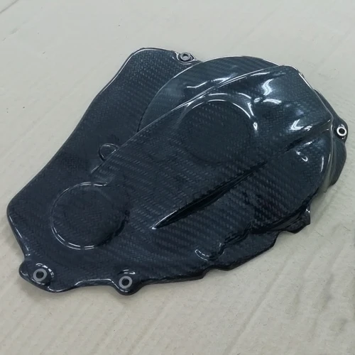 Clutch cover guard | matte plain carbon