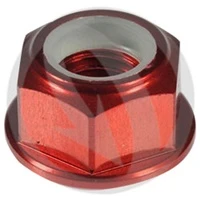 0011 nut - red ergal 7075 - M10 P 1.50 | Lightech