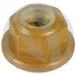 0011 nut - gold ergal 7075 - M4 | Lightech