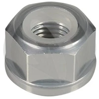 0011 nut - silver ergal 7075 T6 - M4 | Lightech