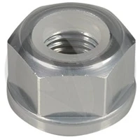 0011 nut - silver ergal 7075 - M4 | Lightech