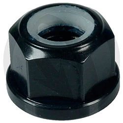 0011 nut - black ergal 7075 - M8 | Lightech