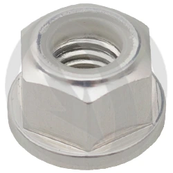 0011 nut - silver ergal 7075 T6 - M8 | Lightech