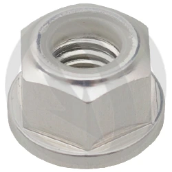 0011 nut - silver ergal 7075 - M8 | Lightech