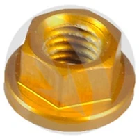 Dado 0015 ergal 7075 T6 oro - M4 | Lightech