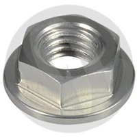 0015 nut - silver ergal 7075 - M5 | Lightech