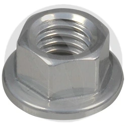 0015 nut - silver ergal 7075 T6 - M6 | Lightech