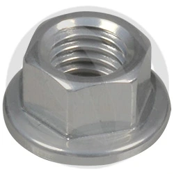 0015 nut - silver ergal 7075 - M6 | Lightech