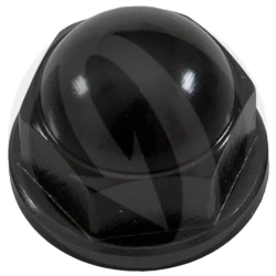 0016 nut - black ergal 7075 - M8 | Lightech