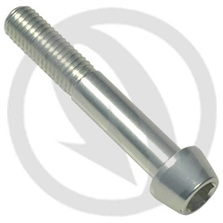 001 bolt - silver ergal 7075 T6 - M10 x 60 P 1.50 | Lightech