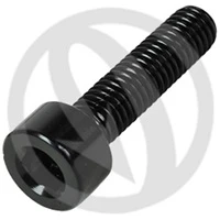 001 bolt - black ergal 7075 T6 - M4 x 10 | Lightech