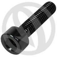 001 bolt - black ergal 7075 - M4 x 10 | Lightech