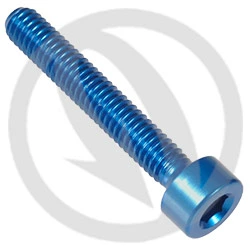 Vite 001 ergal 7075 T6 blu - M4 x 25 | Lightech