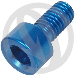 Vite 001 ergal 7075 T6 blu - M5 x 10 | Lightech