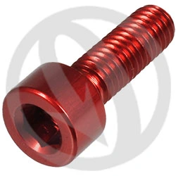 001 bolt - red ergal 7075 - M5 x 15 | Lightech