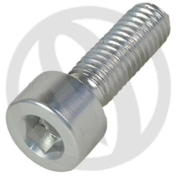 001 bolt - silver ergal 7075 T6 - M5 x 15 | Lightech