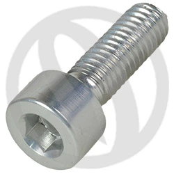 Vite 001 ergal 7075 T6 argento - M5 x 15 | Lightech