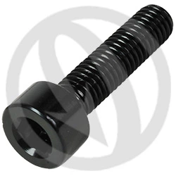 001 bolt - black ergal 7075 T6 - M5 x 20 | Lightech