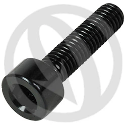 001 bolt - black ergal 7075 - M5 x 20 | Lightech