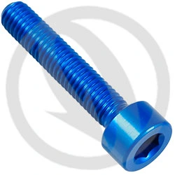 Vite 001 ergal 7075 T6 blu - M5 x 25 | Lightech