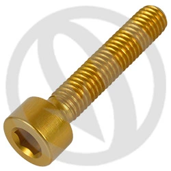 001 bolt - gold ergal 7075 T6 - M5 x 25 | Lightech