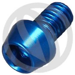 Vite 001 ergal 7075 T6 blu - M6 x 10 | Lightech