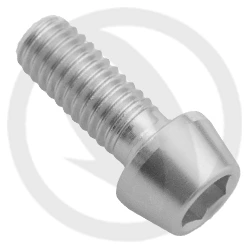 001 bolt - silver ergal 7075 T6 - M6 x 15 | Lightech