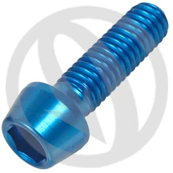 Vite 001 ergal 7075 T6 blu - M6 x 20 | Lightech