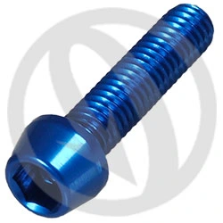 Vite 001 ergal 7075 T6 blu - M6 x 25 | Lightech