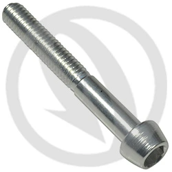 001 bolt - silver ergal 7075 T6 - M6 x 45 | Lightech