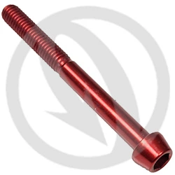 001 bolt - red ergal 7075 - M6 x 60 | Lightech