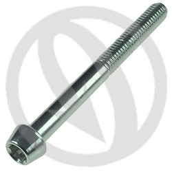 001 bolt - silver ergal 7075 - M6 x 60 | Lightech