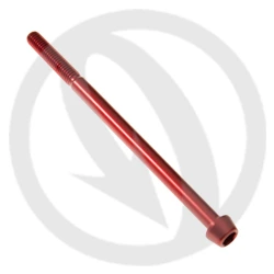 001 bolt - red ergal 7075 T6 - M6 x 100 | Lightech