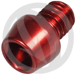 001 bolt - red ergal 7075 T6 - M8 x 15 | Lightech
