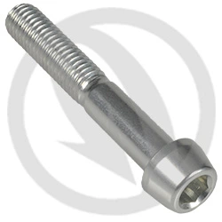 001 bolt - silver ergal 7075 T6 - M8 x 50 | Lightech