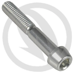 Vite 001 ergal 7075 T6 argento - M8 x 50 | Lightech