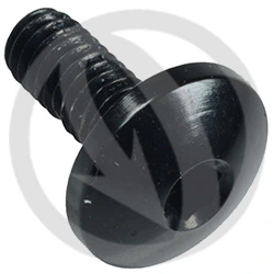 002 bolt - black ergal 7075 T6 - M4 x 10 | Lightech