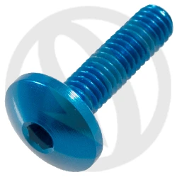 Vite 002 ergal 7075 T6 blu - M4 x 15 | Lightech