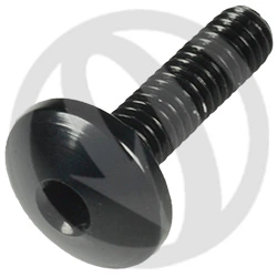 002 bolt - black ergal 7075 T6 - M4 x 15 | Lightech
