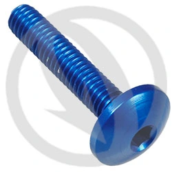 Vite 002 ergal 7075 T6 blu - M4 x 20 | Lightech