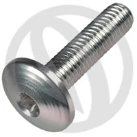 002 bolt - silver ergal 7075 T6 - M4 x 20 | Lightech