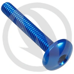 Vite 002 ergal 7075 T6 blu - M4 x 25 | Lightech