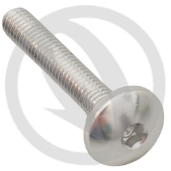002 bolt - silver ergal 7075 T6 - M4 x 25 | Lightech