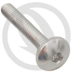 002 bolt - silver ergal 7075 - M4 x 25 | Lightech