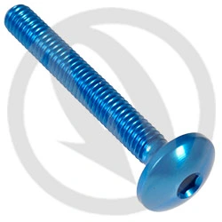 Vite 002 ergal 7075 T6 blu - M4 x 30 | Lightech