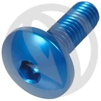 Vite 002 ergal 7075 T6 blu - M4 x 35 | Lightech