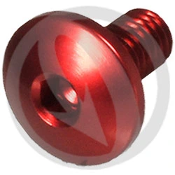 002 bolt - red ergal 7075 T6 - M5 x 10 | Lightech