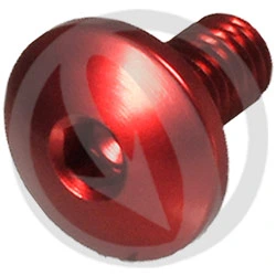 Vite 002 ergal 7075 T6 rosso - M5 x 10 | Lightech