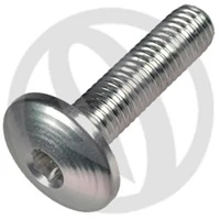 002 bolt - silver ergal 7075 T6 - M5 x 10 | Lightech