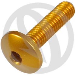 002 bolt - gold ergal 7075 T6 - M5 x 20 | Lightech